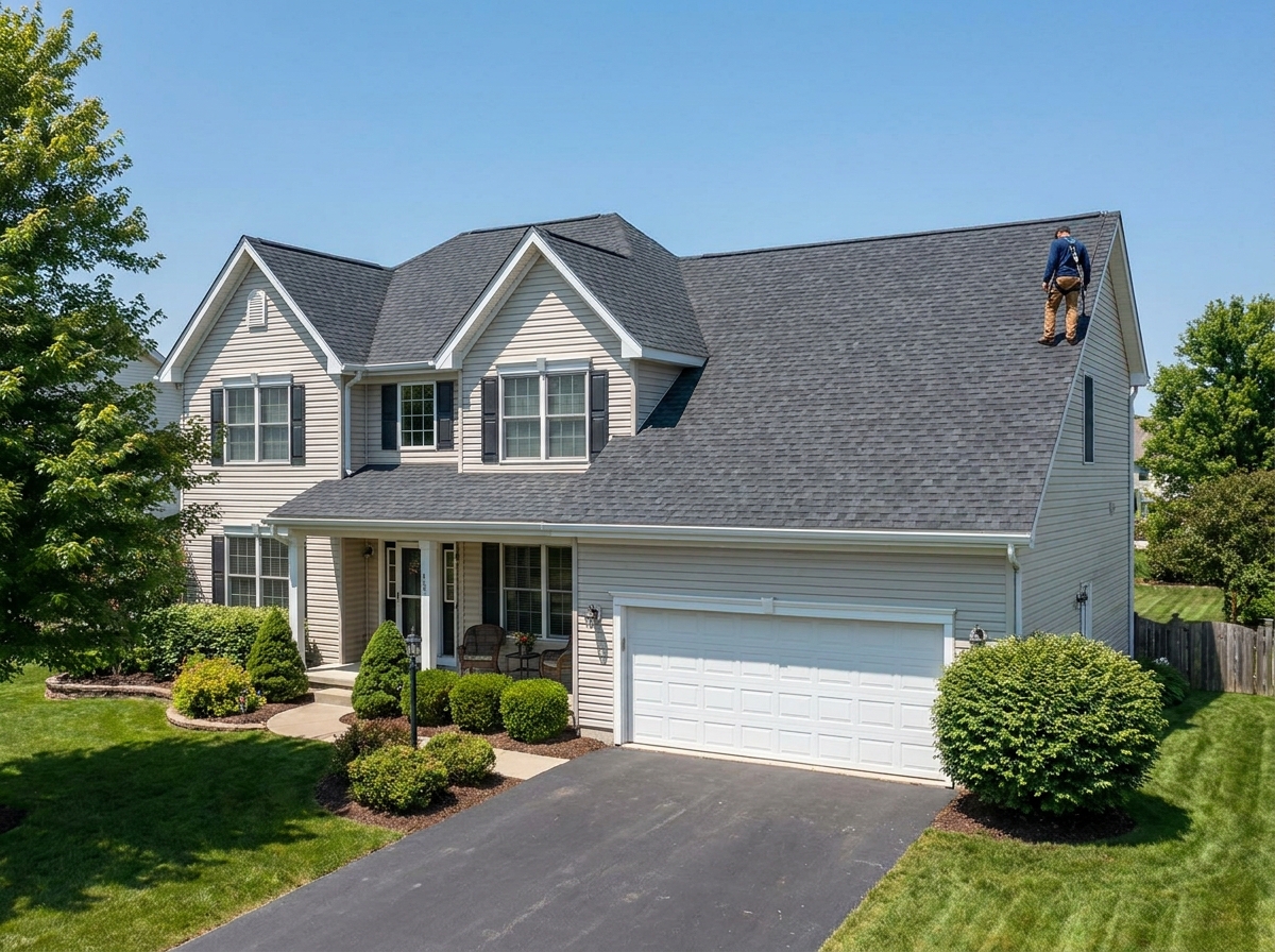 Roofing crew in Denver, CO